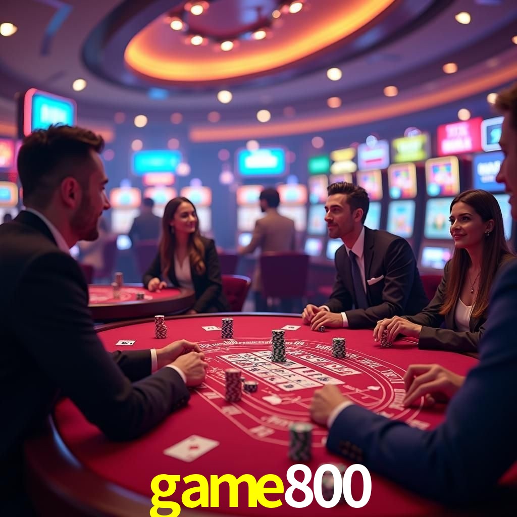 Interface do App game800